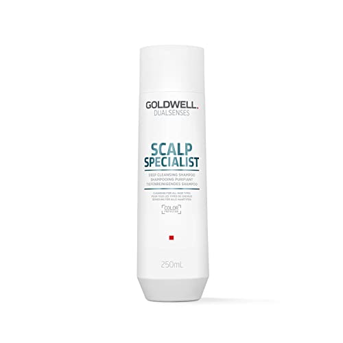 Goldwell Dualsenses Scalp Specialist Tiefenreinigendes Shampoo für sensible Kopfhaut und dünner werdendes Haar, 250 ml frisch