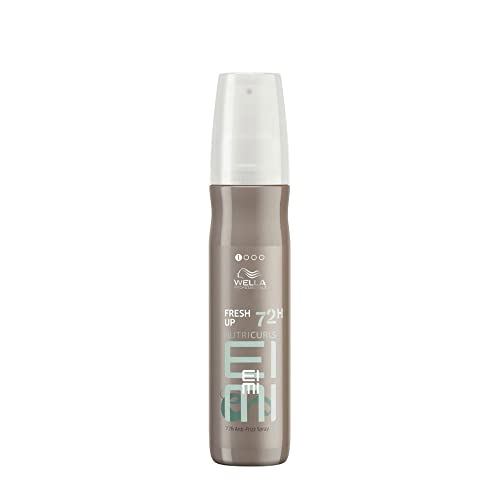 Wella EIMI Nutricurls Fresh Up - auffrischendes Lockenspray für glänzend definierte Locken - leichtes Haarspray mit Anti-Frizz-Kontrolle - 1 x 150 ml