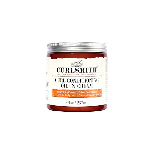 Curlsmith - Curl Conditioning Oil in Cream - Vegane Leave-in-Spülung für lockiges und krauses Haar (237ml)