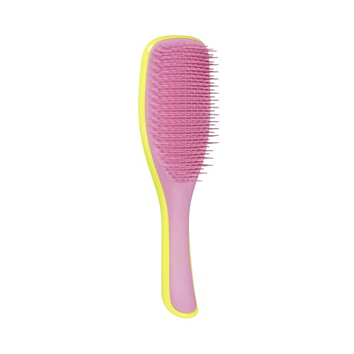 Tangle Teezer Ultimate Detangler, Haarbürste Hyper Yellow Rosebud, Bürste für trockenes & nasses Haar, Haarbürste ohne Ziepen
