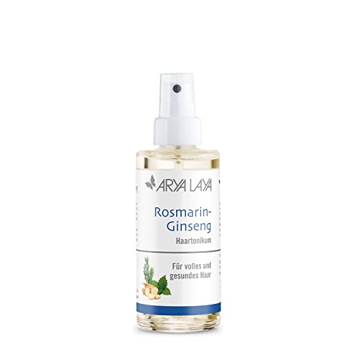 ARYA LAYA Haartonikum Rosmarin-Ginseng, 100 ml – Haar-Serum ideal bei fettigem Haar & Schuppen, fördert natürliches Haarwachstum, für eine gesunde Kopfhaut, vegan