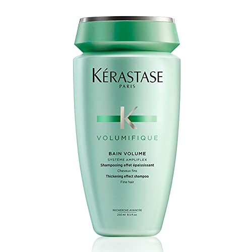 Kérastase Shampoo für feines und plattes Haar, Haarbad für mehr Volumen und Glanz, Bain Volume, Volumifique, 250 ml