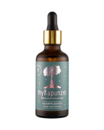 myRapunzel Haarpflegeöl - 100% natürlich - ohne Silikone - ohne Chemie - für gesunde & kräftige Haare