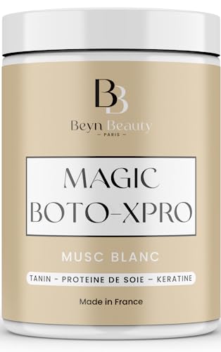 Beyn Beauty® Magic Boto-xpro Haarpflege I Haar-Boto-xpro Pflege für geschädigtes Haar – spendet Feuchtigkeit, repariert und stärkt das Haar – mit Hyaluronsäure, Keratin, Tannin – Made in France
