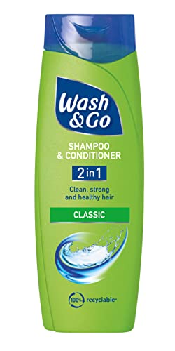 Wash & Go 2-in-1 Classic Shampoo und Conditioner, 6er Pack (6x400 ml)