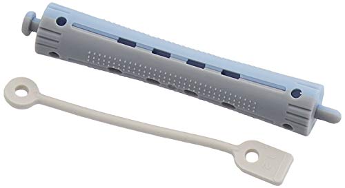 Efalock Professional Kaltwellwickler, 2-Farbig, Durchmesser 13 mm, blau/ grau, 1er Pack, (1x 12 Stück)