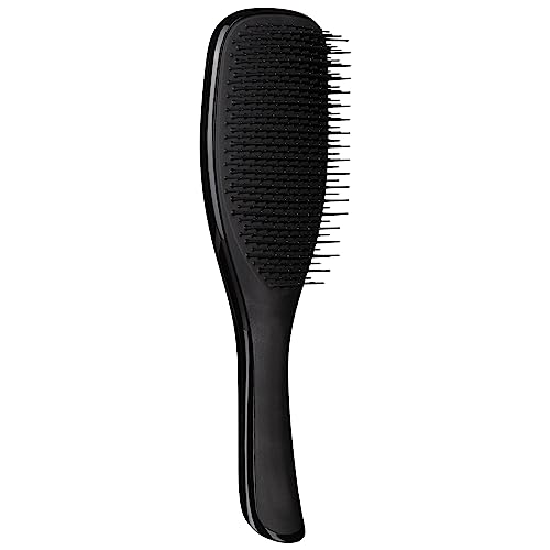 Tangle Teezer Ultimate Detangler Midnight Black - Haarbürste für nasses und trockenes Haar, ergonomischer Griff, schmerzfreies Entknoten, ideal für Conditioner-Verteilung, umweltfreundlich