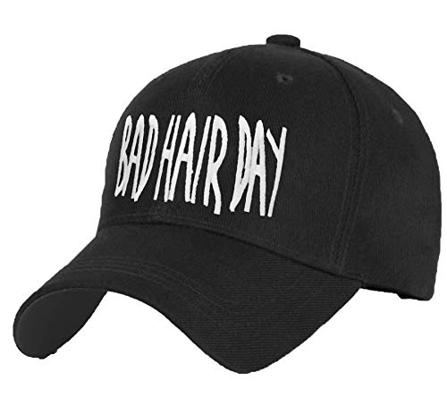 Baumwolle Baseball Cap Caps ANT Ameise Cocaine Caviar Bad Hair Day schwarz with Adjustable Strap Snapback