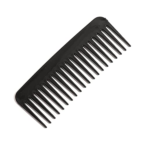 luoshaPUCY Haarkamm, Breiter Zahnkamm Antistatischer Haar grob Kamm Hair Comb Damen Friseur Styling Kamm für Männer und Frauen Herren (Schwarz)