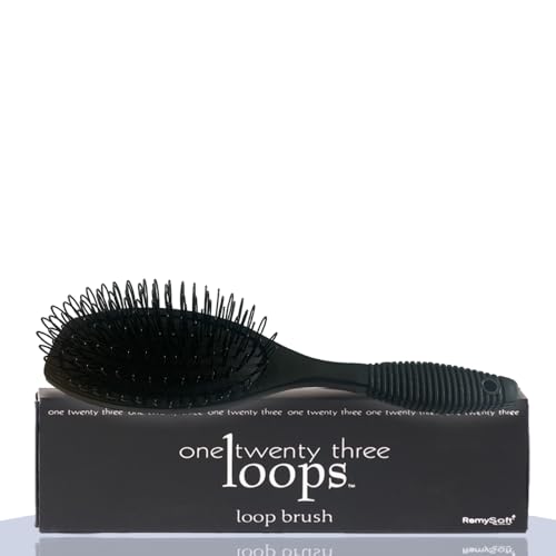 RemySoft One Twenty Three Loops - Loop Brush - Safe for Hair Extensions, Weaves and Wigs by RemySoft