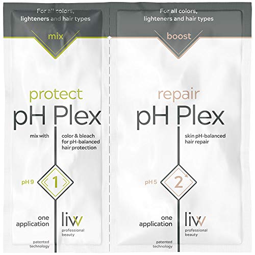 pH Plex 1 & 2 - Schutz & Reparatur Haarpflege-Set | schützt das Haar während des Färbens/Bleichens | repariert geschädigtes Haar | geeignet für alle Haartypen für ein optimales Haargefühl