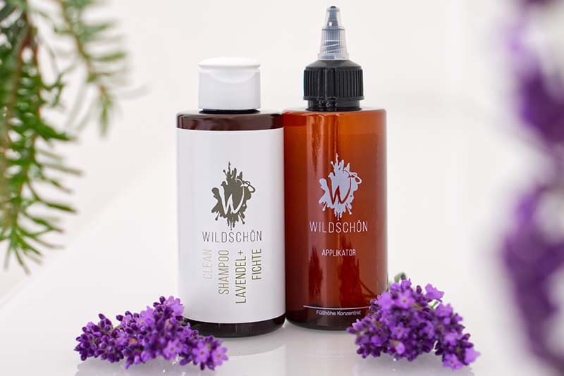 Wildschoen Shampoo Clean Shampoo Lavendel-Fichte mit Applikator
